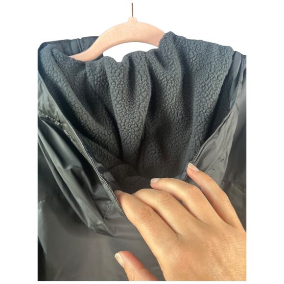 Columbia Switchback II black sherpa lined winter jacket hooded Medium - Picture 6 of 8